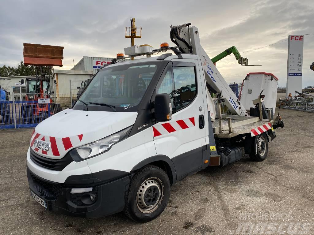 Iveco Daily 35 - 140 / FRANCE ELEVATEUR Camion nacelle