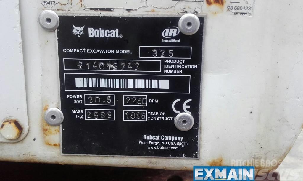 Bobcat X 325 Mini pelle < 7t