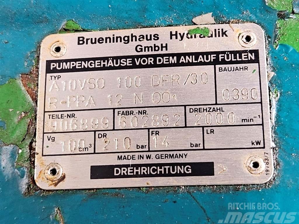 Brueninghaus Hydromatik A10VSO100DFR/30R-906899-Load sensing pump Hydraulique