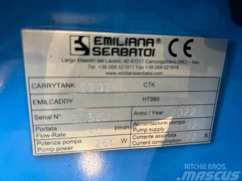 Emiliana Serbatoi Suzzara Blue DC 220L Autre