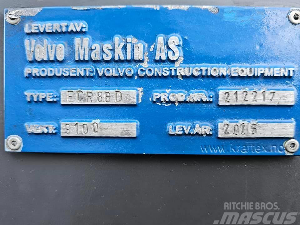 Volvo ECR 88 D Mini pelle < 7t