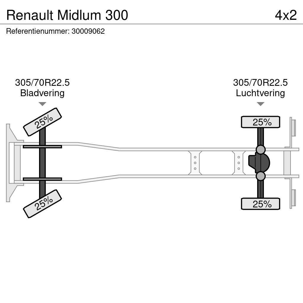 Renault Midlum 300 Camion à rideaux coulissants (PLSC)