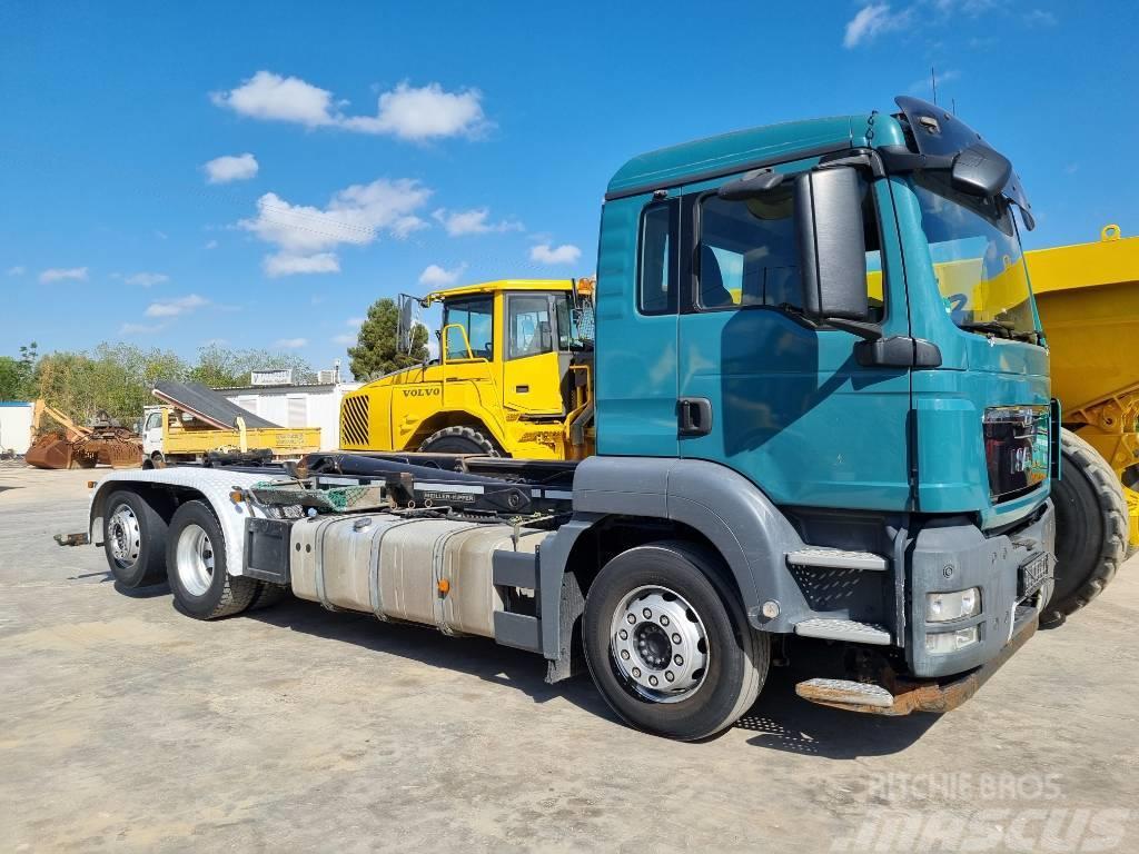 MAN TGS 26.400 Camion porte container