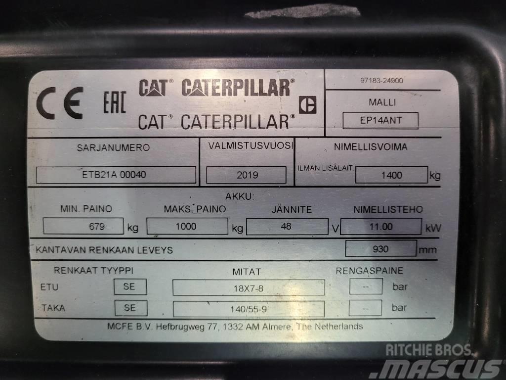 CAT EP14 ANT Chariots élévateurs électriques