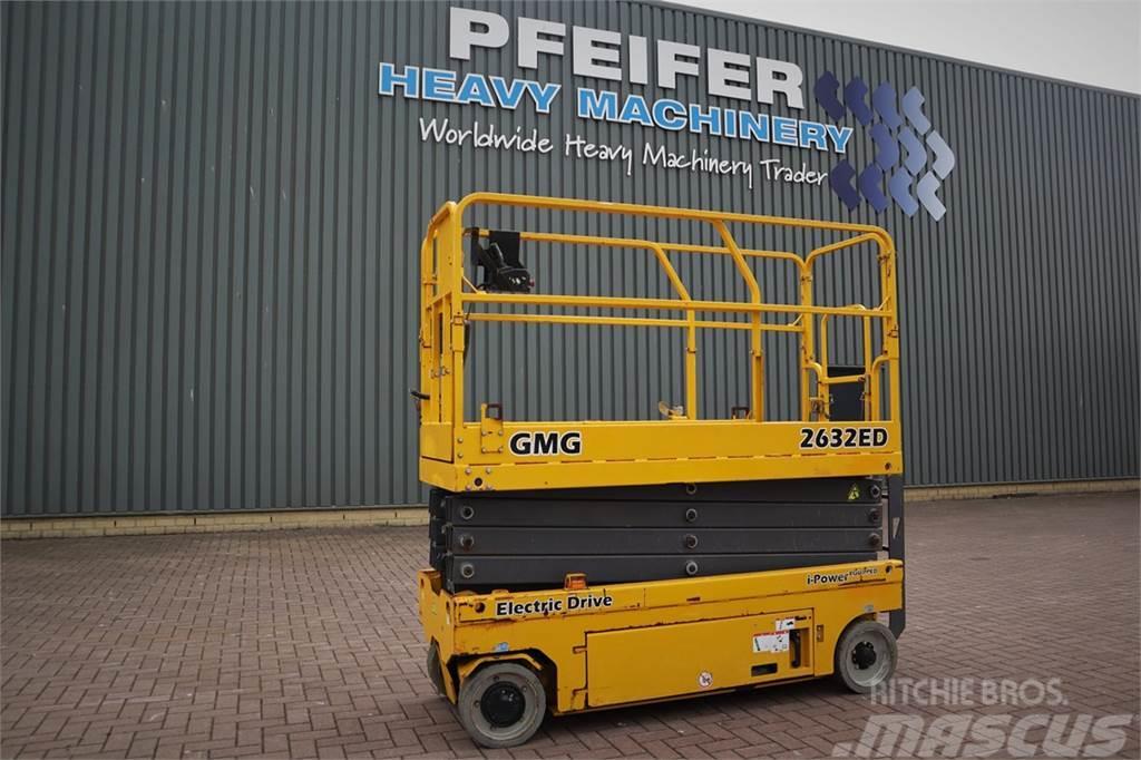 GMG 2632ED Electric, 10m Working Height, 227kg Capacit Nacelle ciseaux