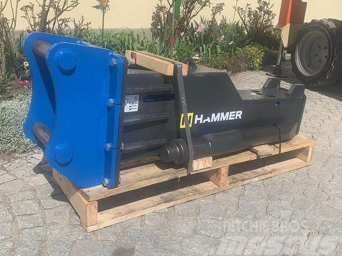 Hammer HM500 mit Martin M10 Hydraulikhammer Marteau hydraulique