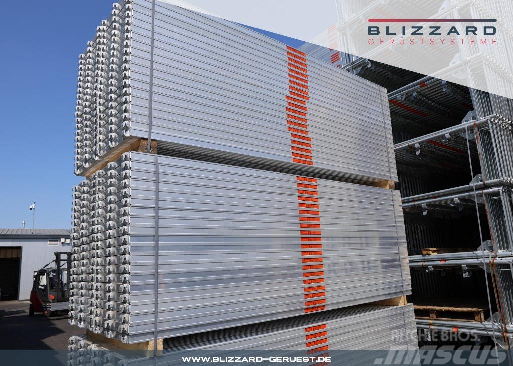 Blizzard Gerüstsysteme *NEUES* 34 m² Stahlgerüst mit Aluböd Echafaudage