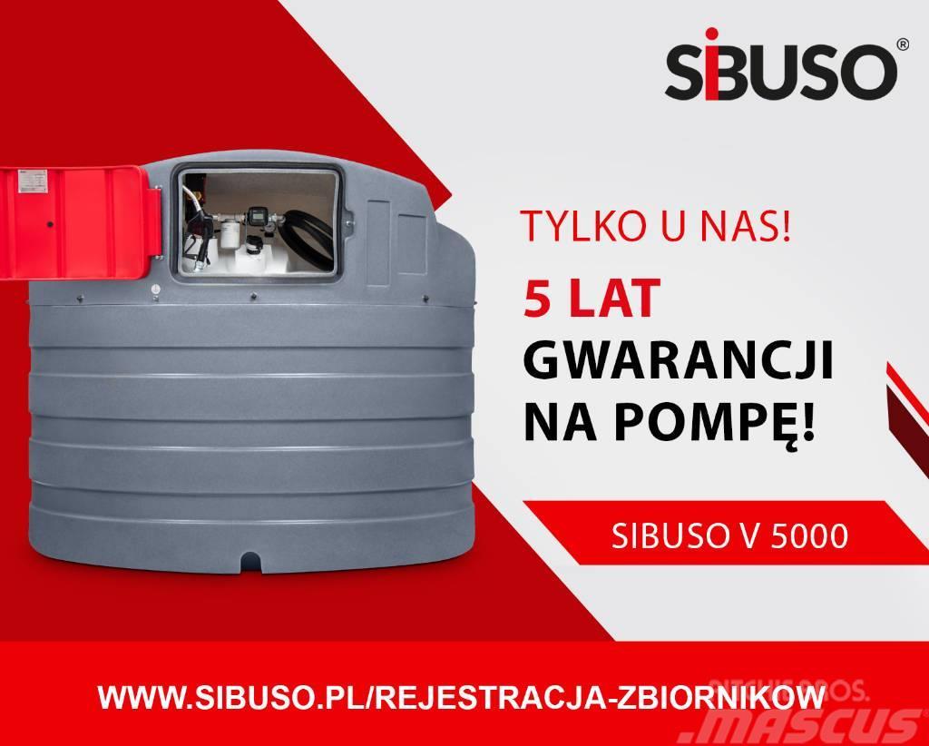 Sibuso 5000L zbiornik dwupłaszczowy Diesel Mini utilitaire
