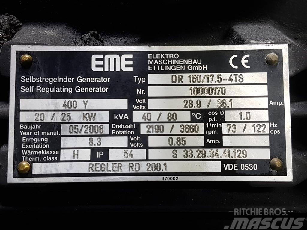 Vögele VISION 5100-2/5103-2-EME DR160/17.5-4TS-Generator Autres générateurs