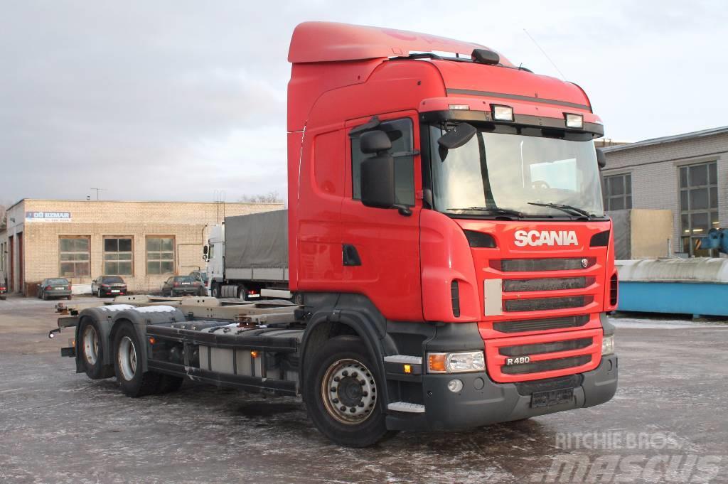 Scania R480 LB6X2HNB Camion porte container