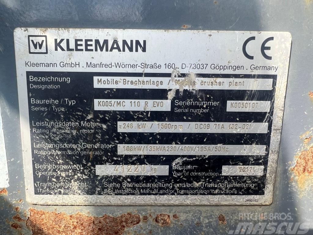 Kleemann MC 110 R Concasseur