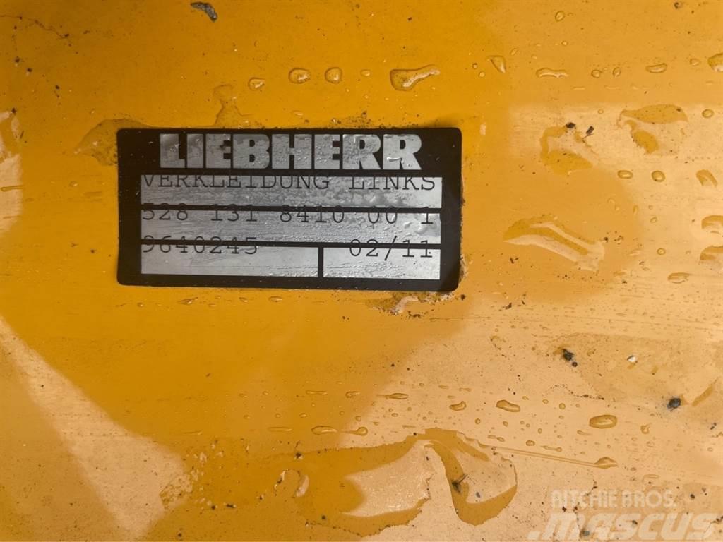 Liebherr A934C-9640245-Covering left/Verkleidung links Châssis et suspension
