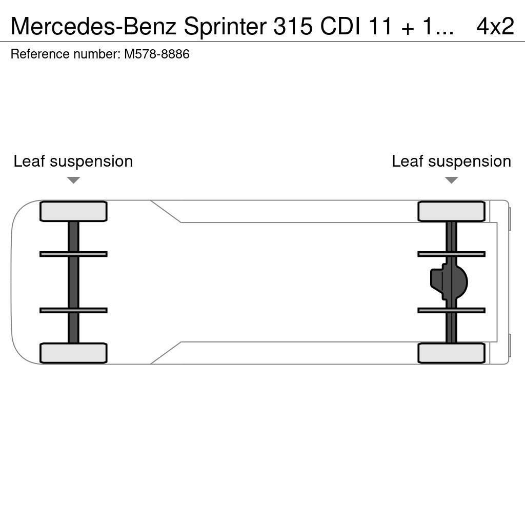 Mercedes-Benz Sprinter 315 CDI 11 + 1 SEATS / LIFT Mini-bus