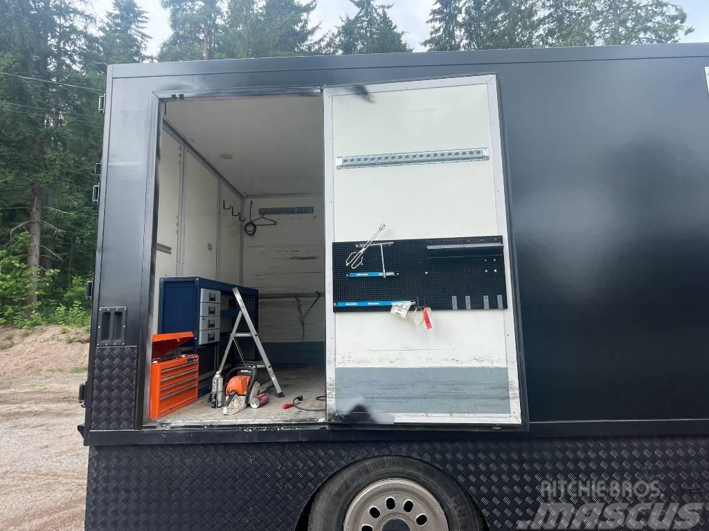 Renault Midlum matkailuauto/motocross huolto-auto Mobil home / Caravane
