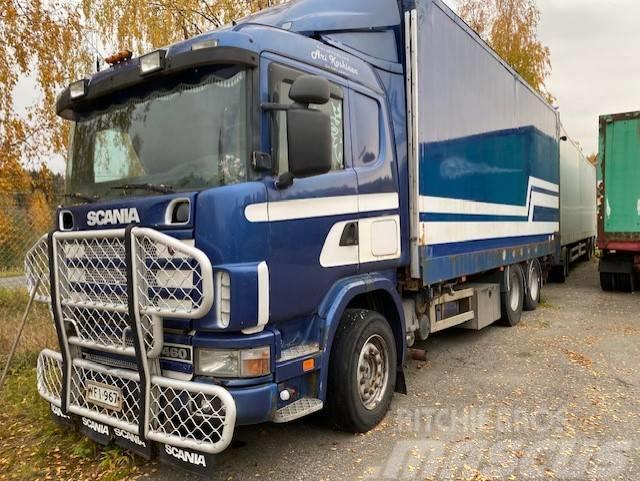 Scania R 144-460 , 6X2 Camion pour copeaux de bois