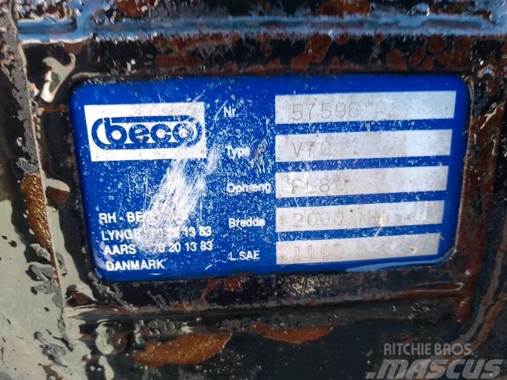 Beco Böschungslöffel S8 Pelle rétro arrière