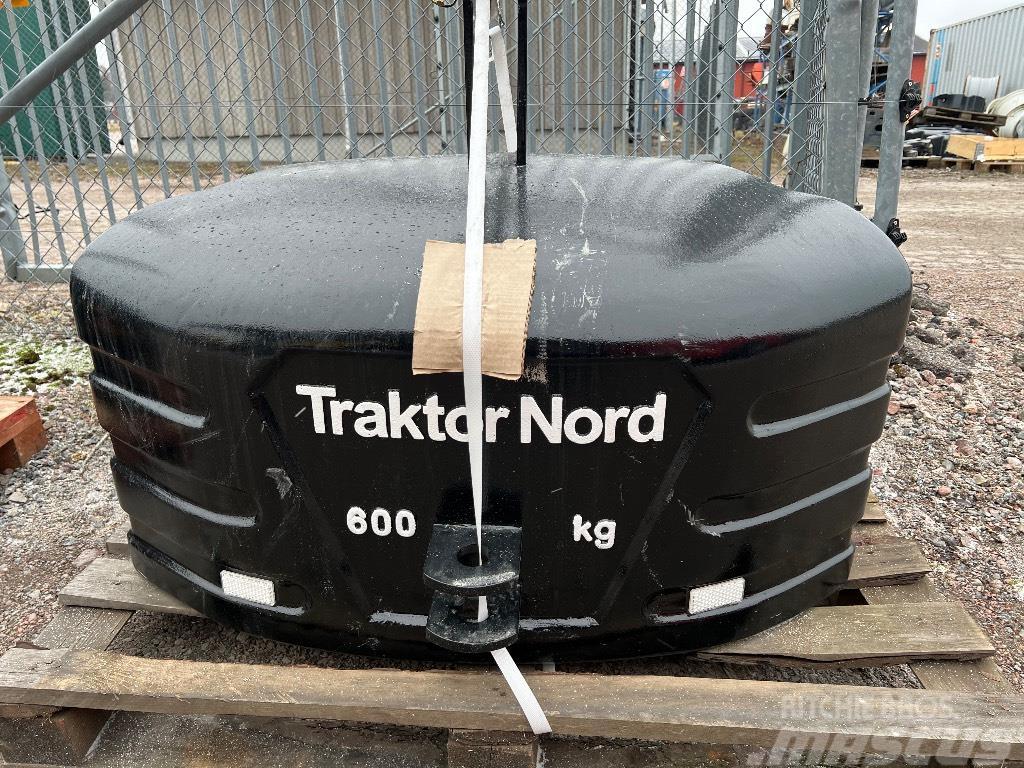 Traktor Nord Frontvikt olika storlekar 600-1800kg Masse avant