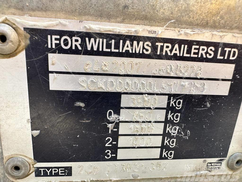 Ifor Williams TT3621 Trailer Benne céréalière