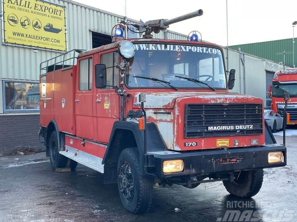 Magirus Deutz 170 Fire Fighting Truck 4x4 Complete truck G Camion de pompier