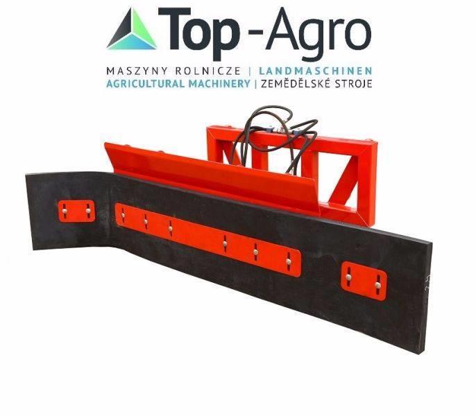 Top-Agro Hydraulic manure screaper 1,5m, Direct ! Accessoires chargeur frontal