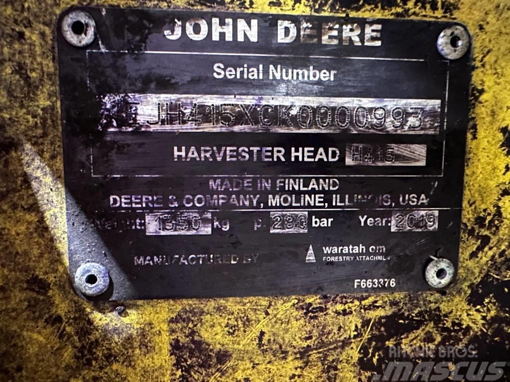 John Deere H 415 Tête d'abattage / ébranchage