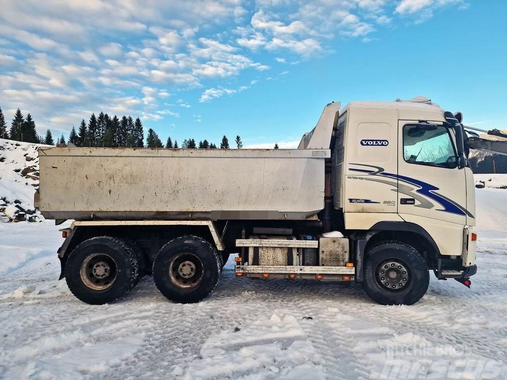 Volvo FH16 660 *6x4 *FULL STEEL *MAUR *RETARDER *VIDEO Camion benne