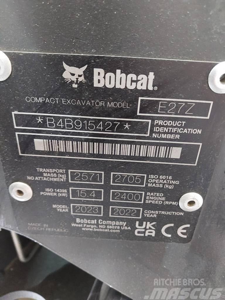 Bobcat E 27 Z Mini pelle < 7t