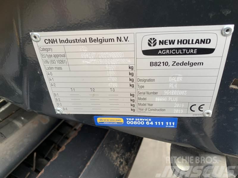 New Holland BIGBALER 890 RC PLUS Presse cubique
