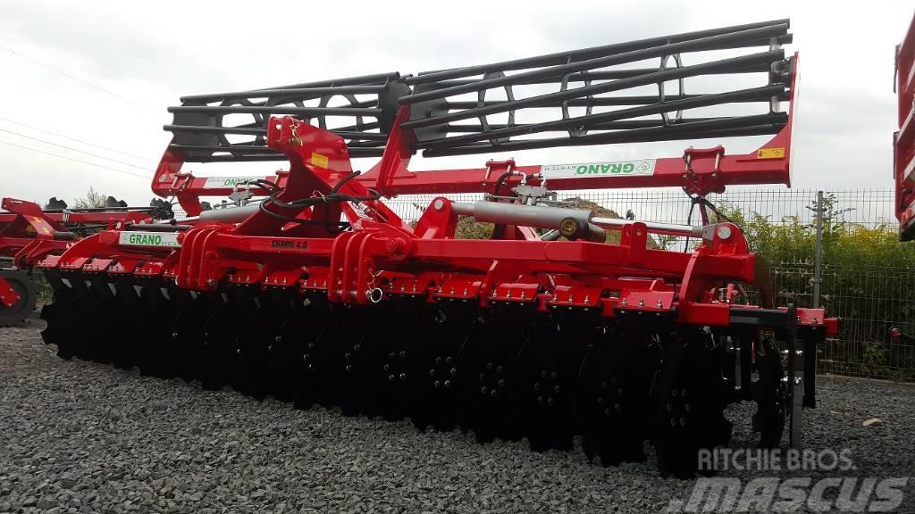 Top-Agro GRANO Disc Harrow 4m, OFAS 560mm, roller 500mm Crover crop