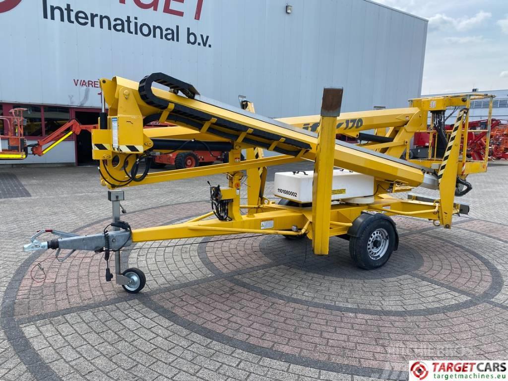 Niftylift 170HE Articulated Electric Towable BoomLift 1710cm Remorque nacelle