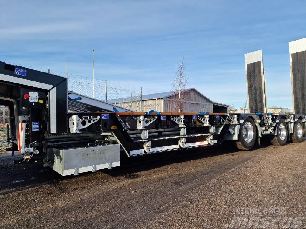 Humbaur HTS30  flatbed semi-trailer Semi remorque surbaissée
