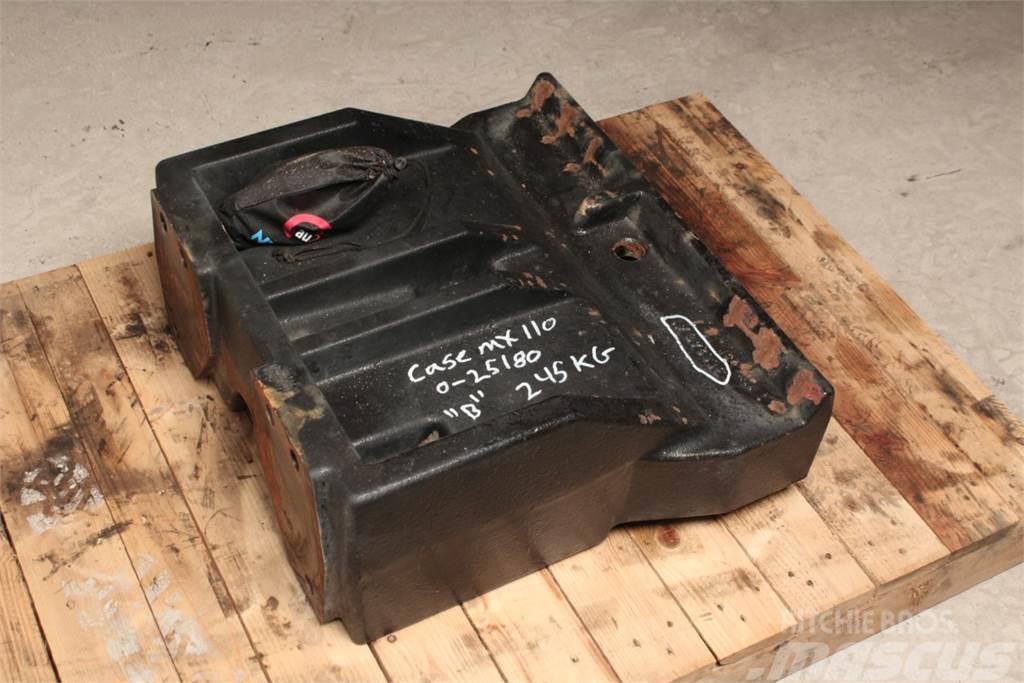 Case IH MX110 Weight Châssis et suspension