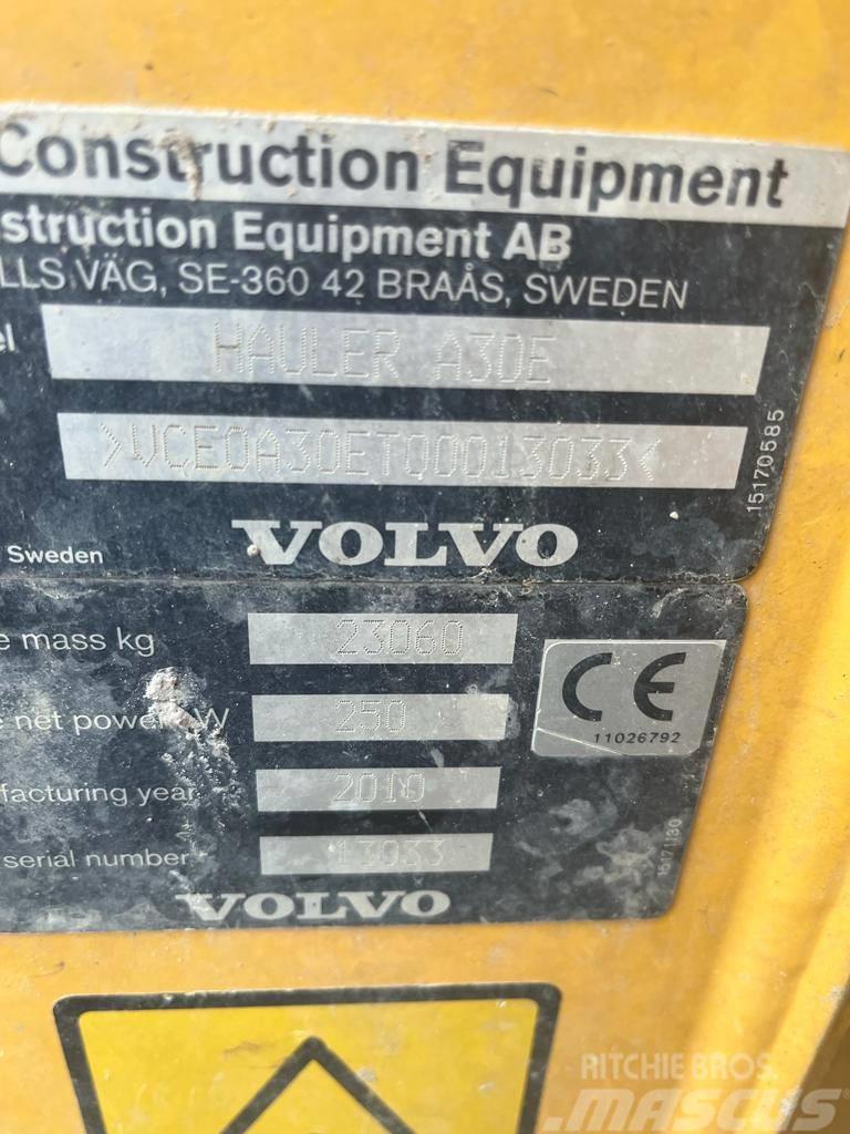 Volvo A 30 E Tombereau articulé