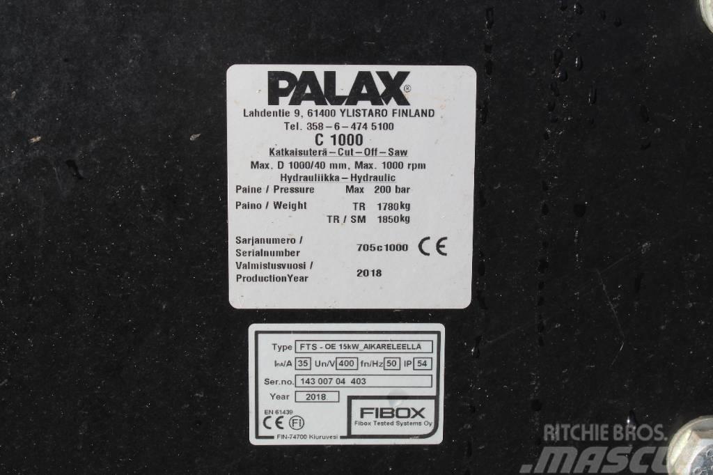 Palax C1000 Pro+ Firewood Processor Fendeuse, Scie
