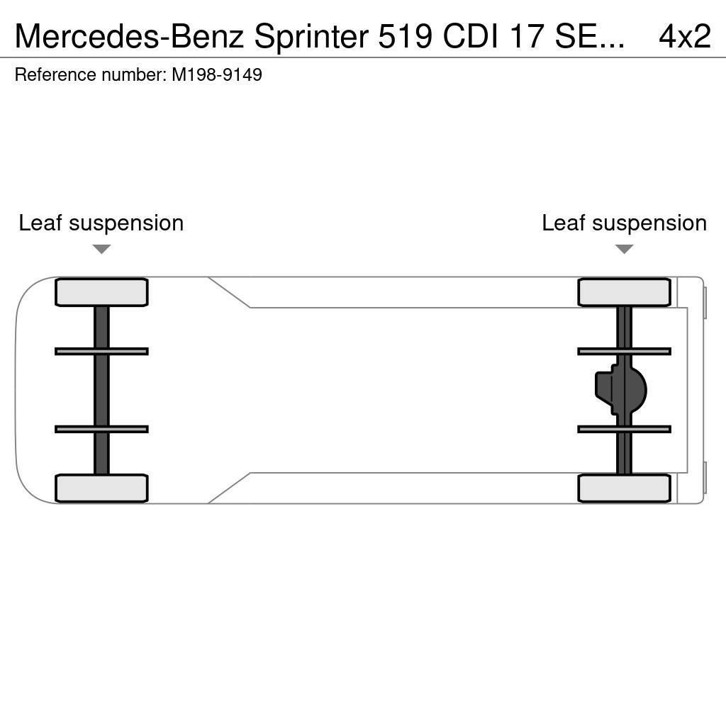 Mercedes-Benz Sprinter 519 CDI 17 SEATS / AC / WEBASTO Mini-bus