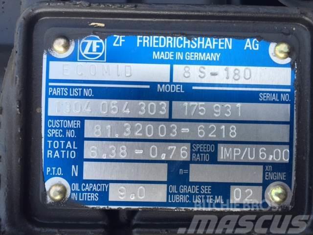 ZF 8S180 Ecomid 1304 054 303 Getriebe Boîte de vitesse