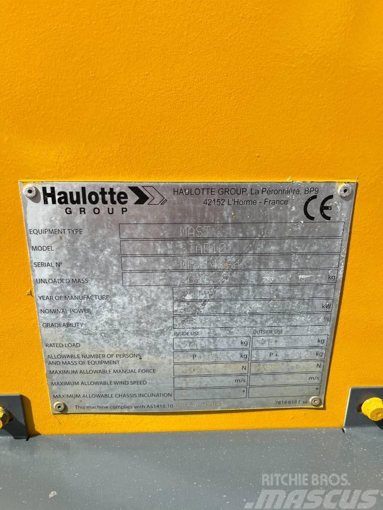 Haulotte Star-10AC Nacelles télescopiques