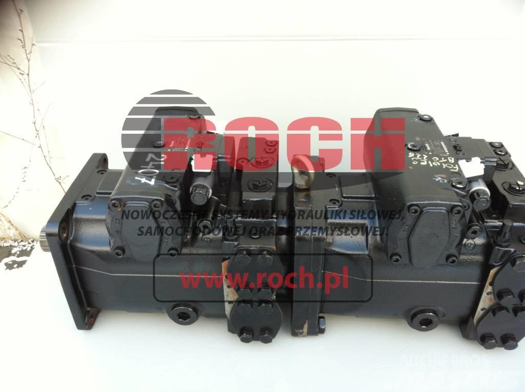 Tana OY  G450 G500 Rexroth Pompa Pump A4V+A4V Hydraulique