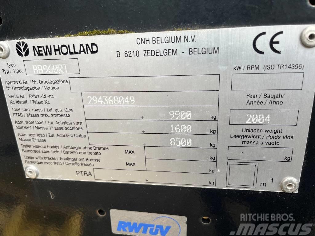 New Holland BB 960 A Dismantled: only spare parts Presse cubique