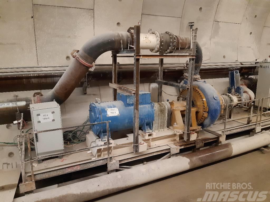  Slurry pump set / Pompe marinage Warman Pompe à eau / Motopompe