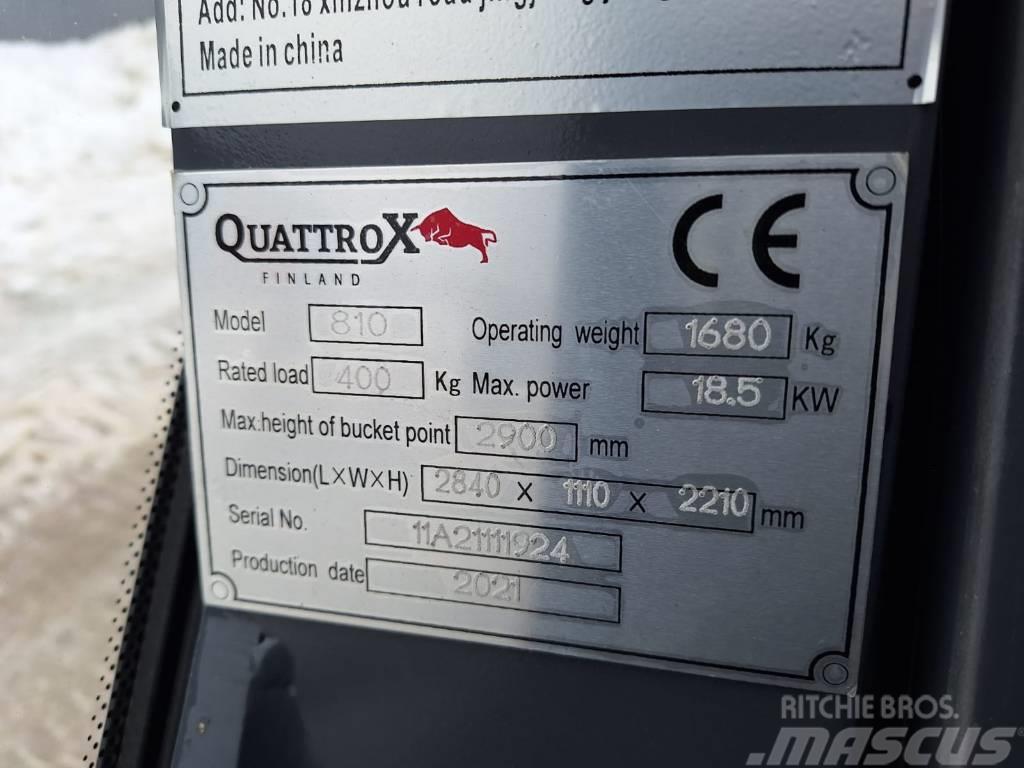  Quattrox 810 KAUHA+PIIKIT Mini chargeuse