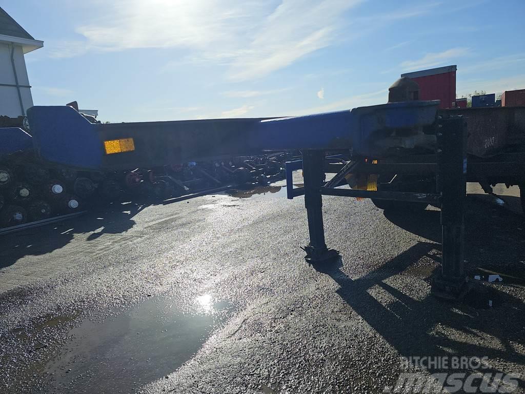 Köhler Elmshorn 2 axle | 20 foot | container chassis | st Semi remorque porte container