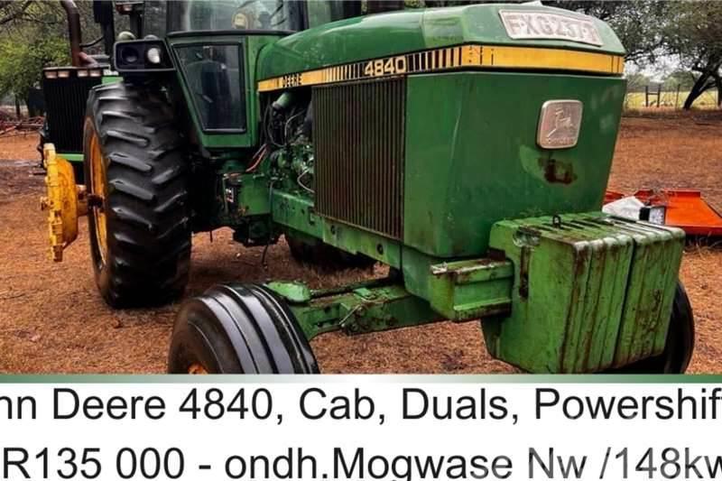 John Deere 4840 - cab - duals - powershift x8 Tracteur