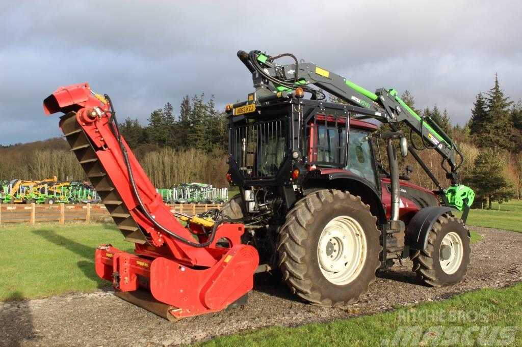Seppi Midiforst/Drag 200 Mulcher with Conveyor PTO Broyeur forestier
