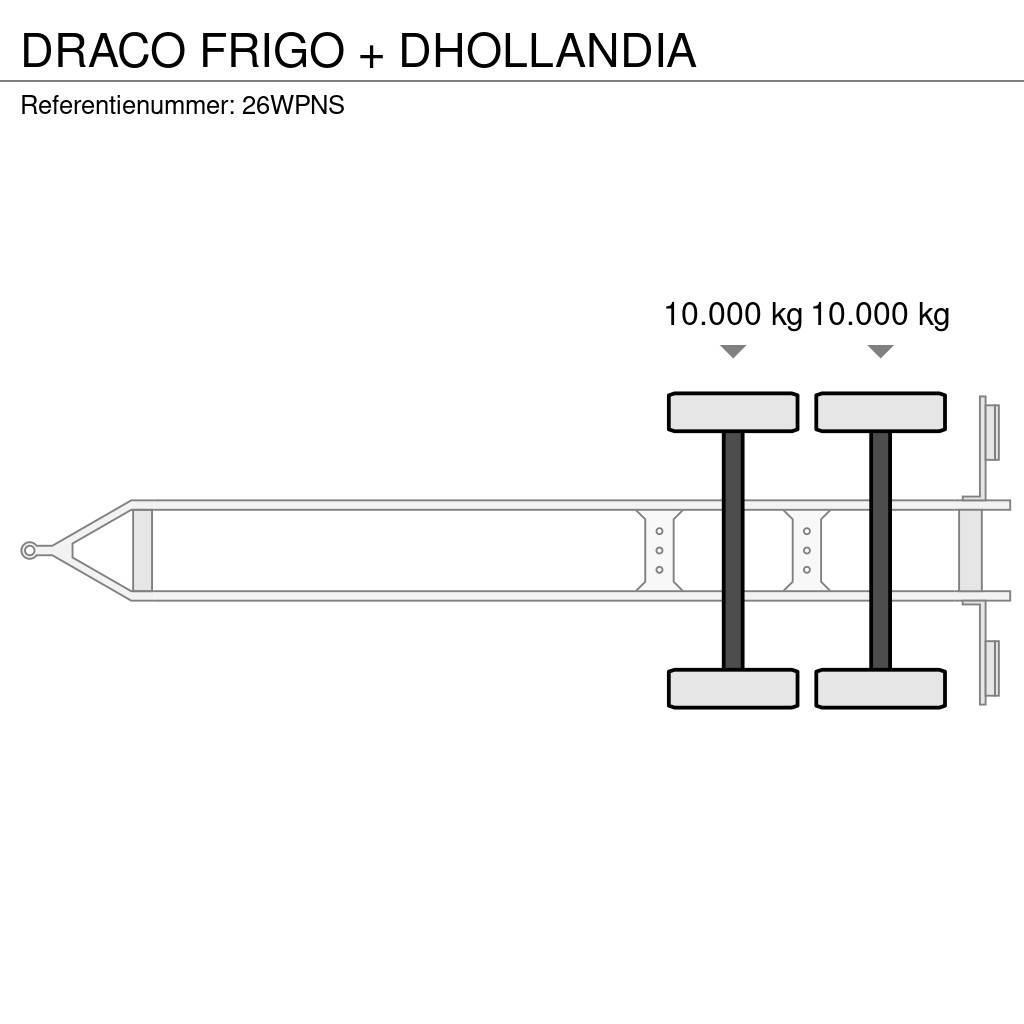 Draco FRIGO + DHOLLANDIA Remorque frigorifique