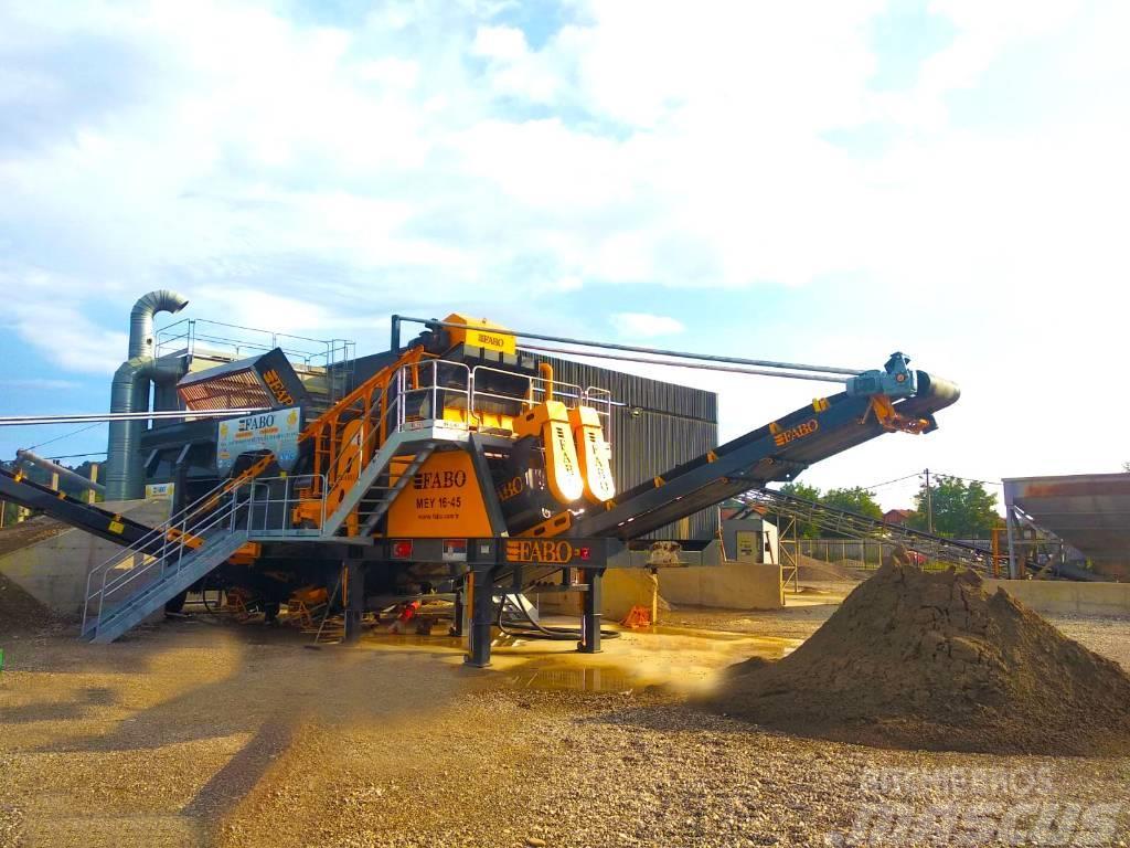 Fabo MEY-1645 MOBILE SAND SCREENING & WASHING PLANT Cribles mobile