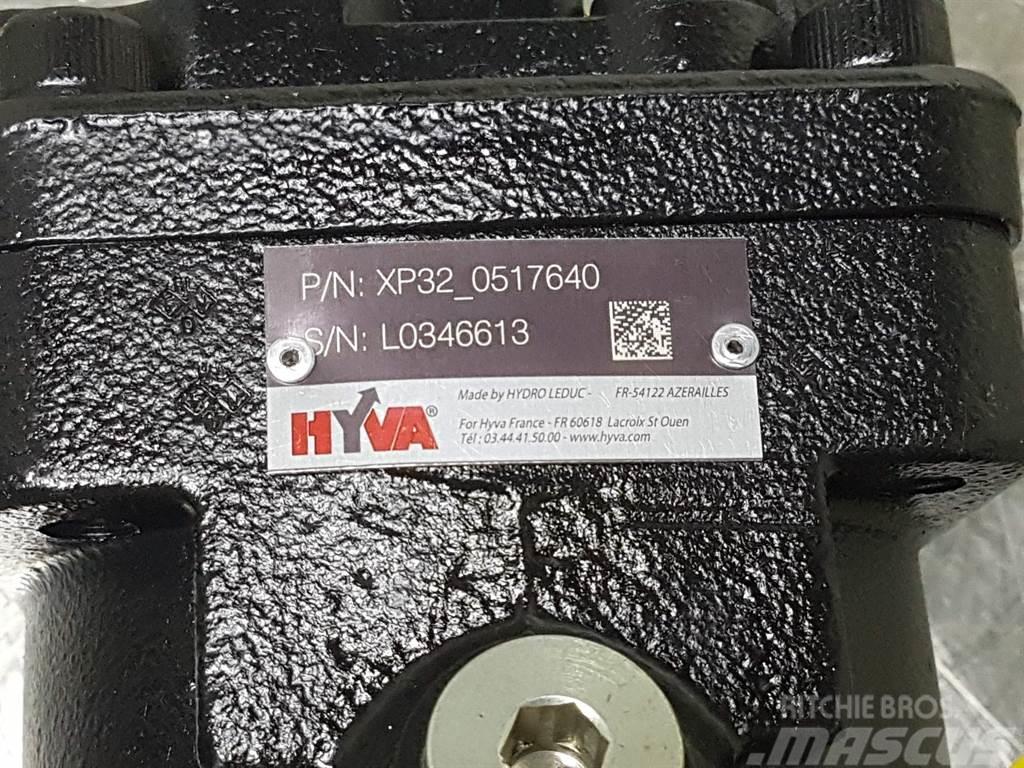 Hyva XP32_0517640-Hydraulic motor/Hydraulikmotor Hydraulique