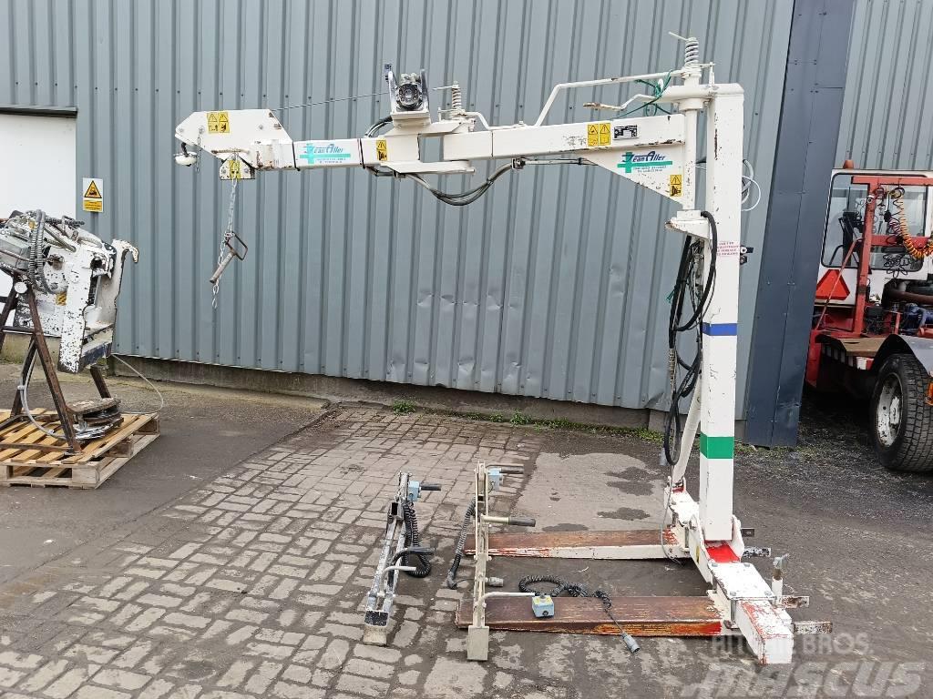 Rabaud probst 737 A27 curbstone laying clamp hijsarm biel Palans, treuils et monte-charge