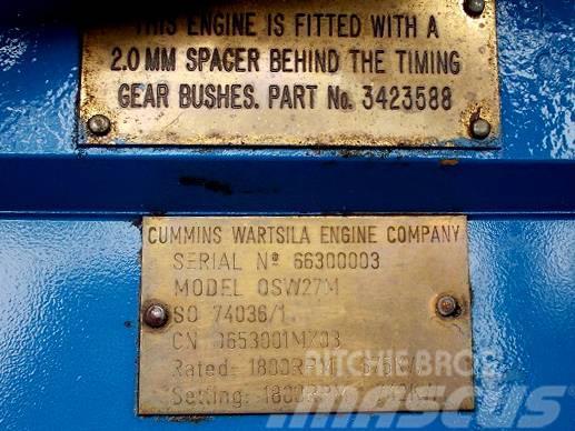 Cummins - Wartsila QSW27M Générateurs diesel