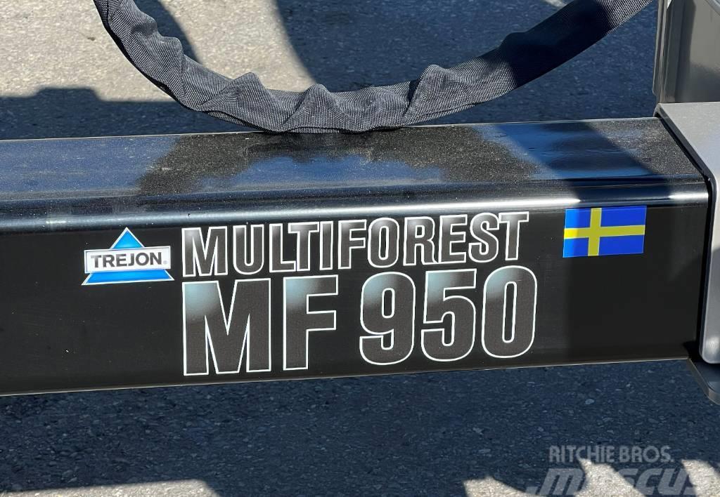 Multiforest MF950 Remorque forestière avec grue